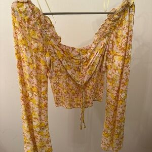 Urban Outfitters Floral Blouse